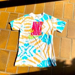 Tie dye Nike Shirt size youth large